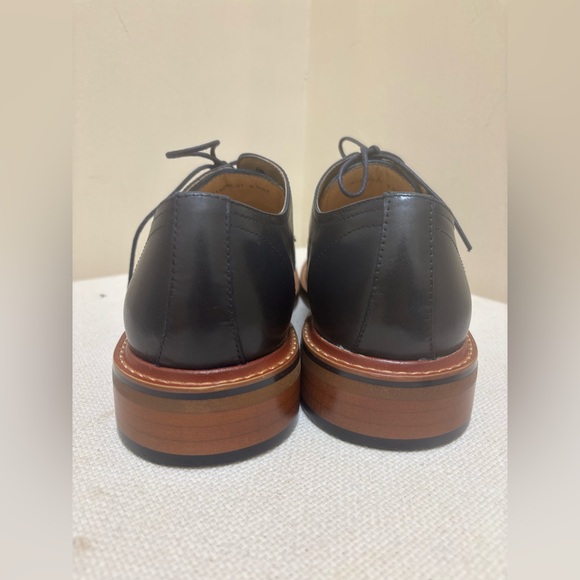 Ritizen Shoes Mens Size 8.5 Blue Leather Lace Up Oxford *NWOT* never worn! - Picture 4 of 16